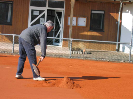 Arbeitseinsatz April 2005